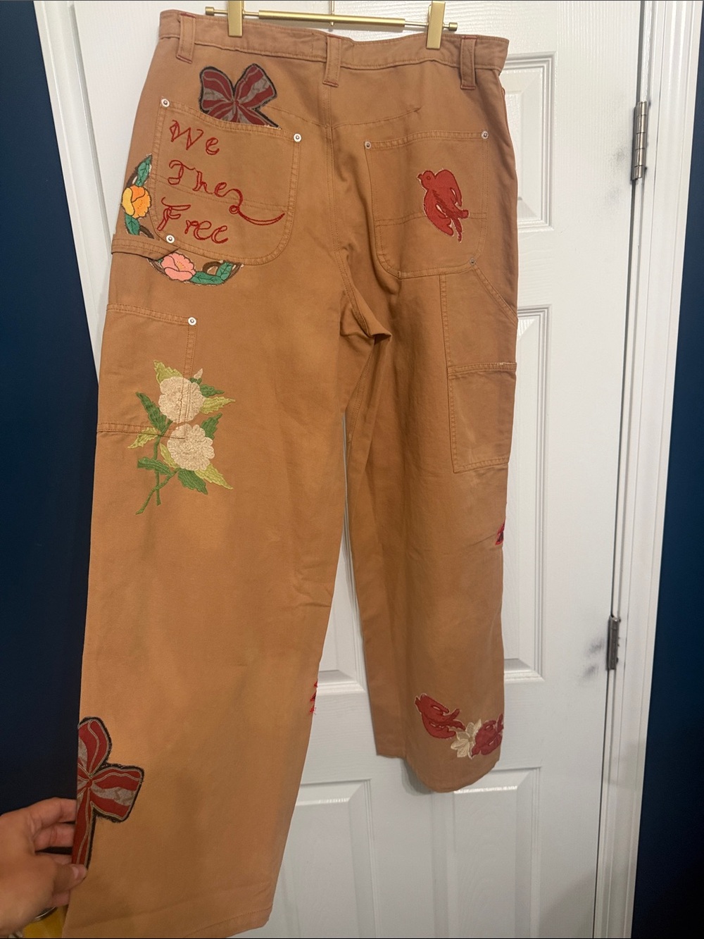 Free People Bright Time Craft Pant Size 14 NWT - Picture 4 of 4